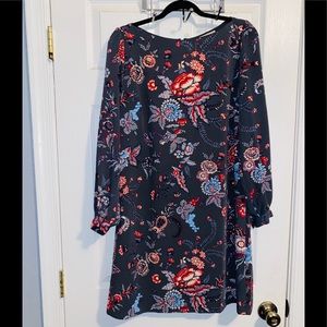 LOFT Floral Shift Dress